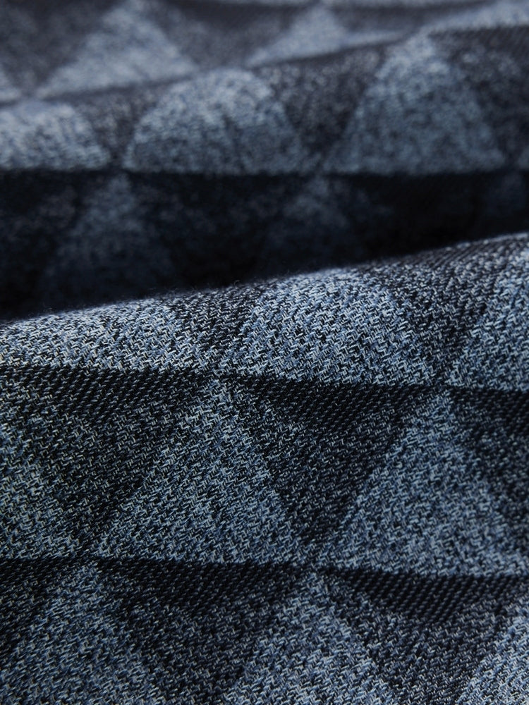 Retro Flared Pants | Blue