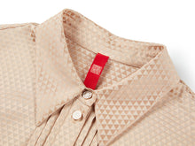 Silky Voluminous Blouse | Golden