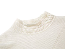 Cashmere Knit Top | White