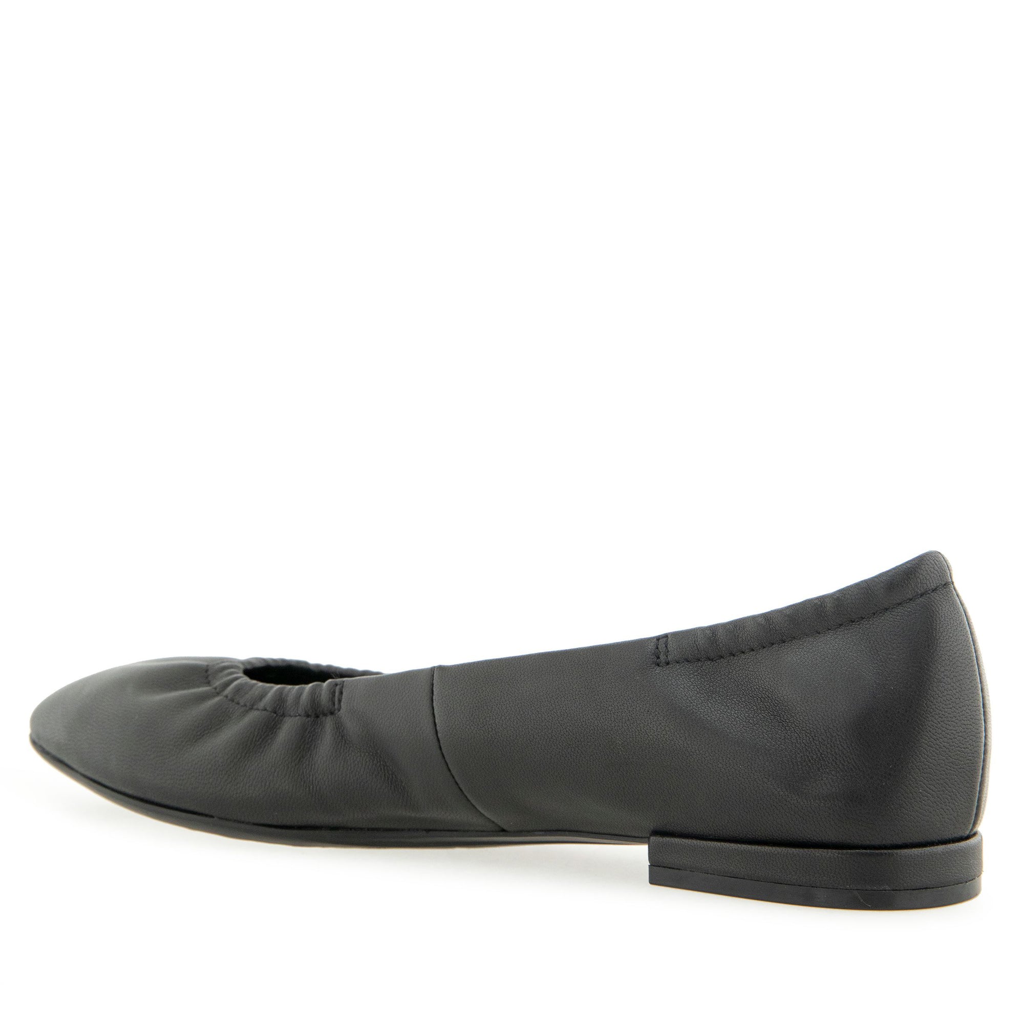Antonia Dress Flat | Black Soft Nappa