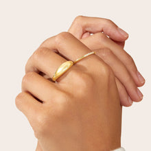 Womens | Dome Ring | 14K Solid Yellow Gold