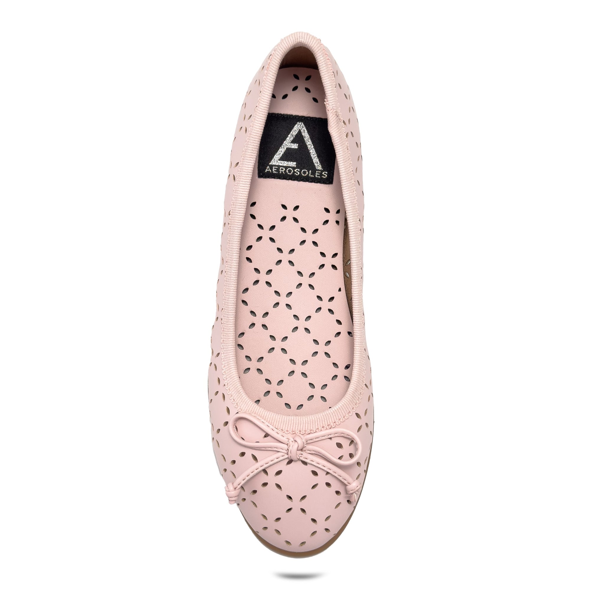 Beyla Casual Flat | Rose Faux Nappa