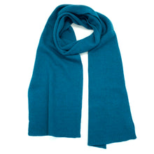 Unisex | Cashmere Scarf | Small | Indian Teal
