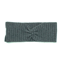 Womens | Headband with Bow | Medium Grey