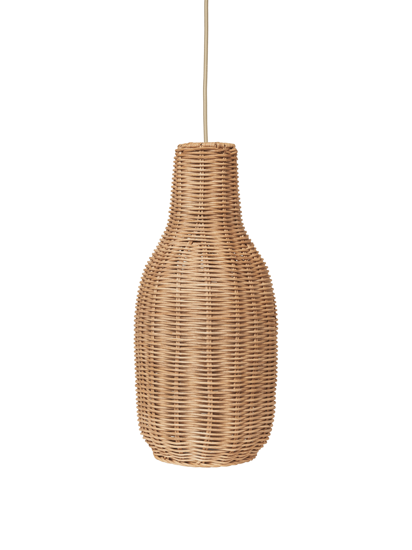 Braided Lampshade | Bottle | Natural