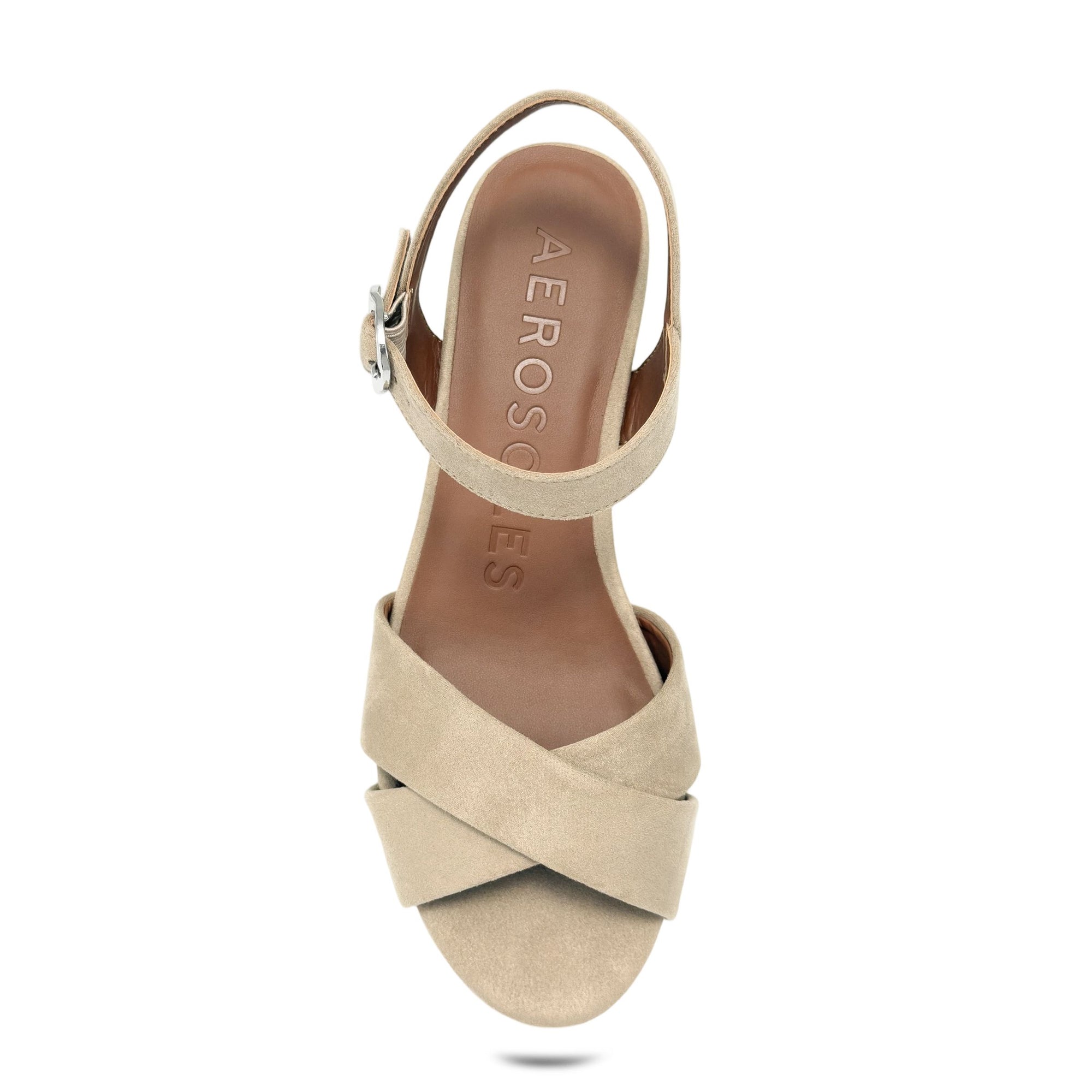 Cosmos Sandal Platform | Dune Faux Suede