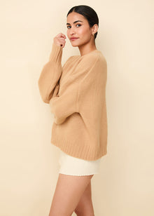 The Reva Cashmere Sweater - Solid & Striped