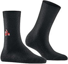 Womens | Cosyool X-Mas Santa Socks | Black