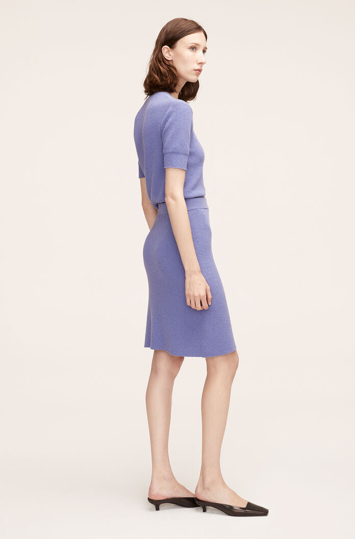 Mini Boucle Skirt | French Blue