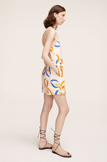 Flame Fleur Skirted Romper | Flame Fleur Tapioca Combo