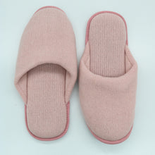 Womens | Cashmere Slippers | Baby Pink