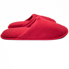 Womens | Cashmere Slippers | Rosso Cilegia
