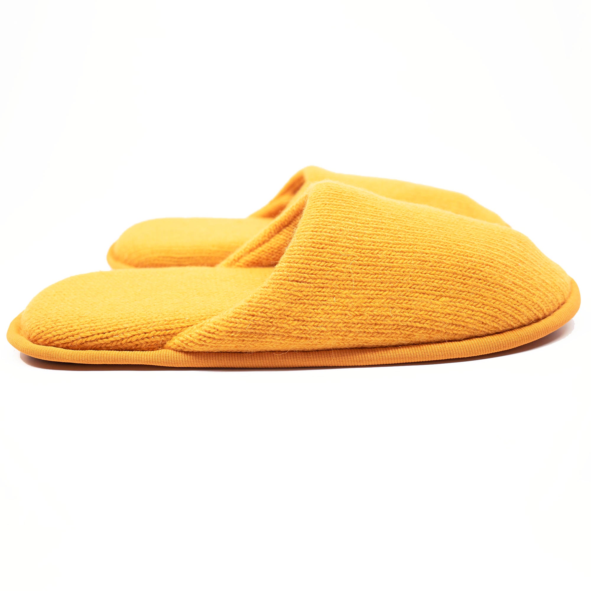 Womens | Cashmere Slippers | Flame Orange