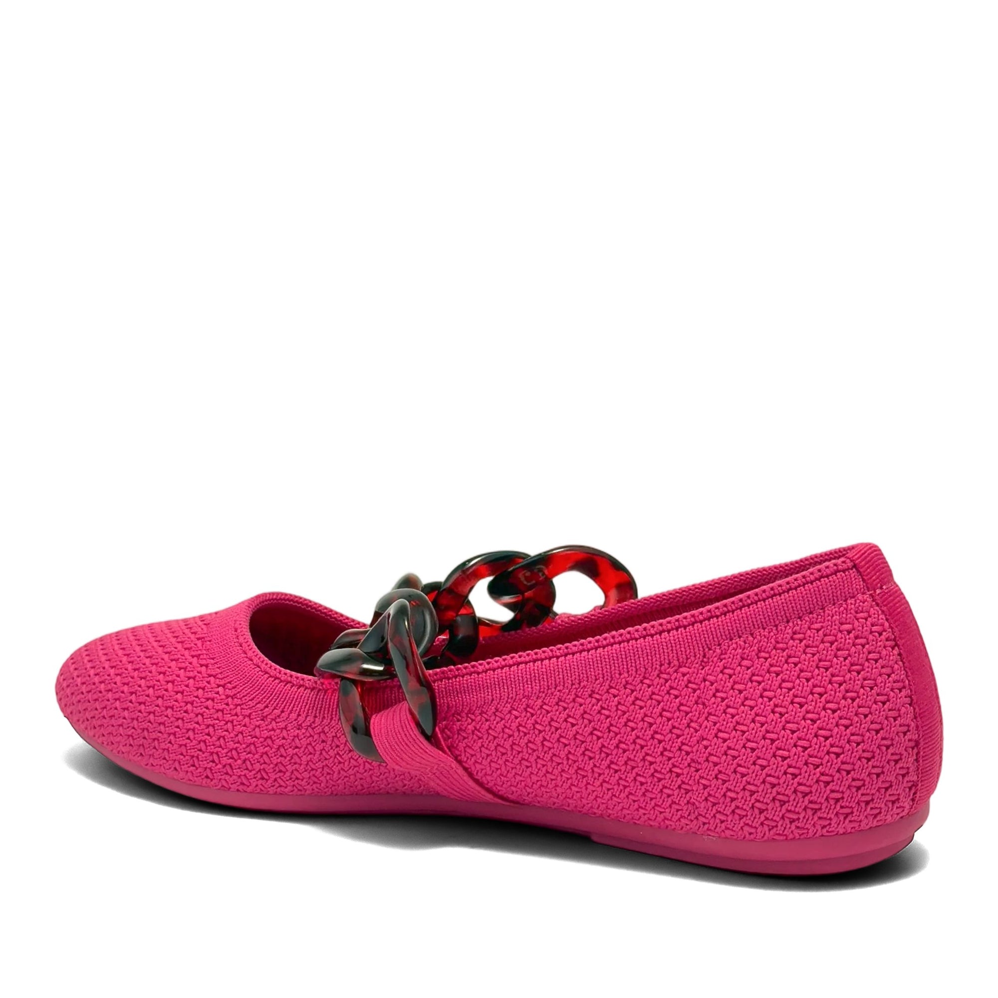 Alanisette Casual Flat | Magenta Knit