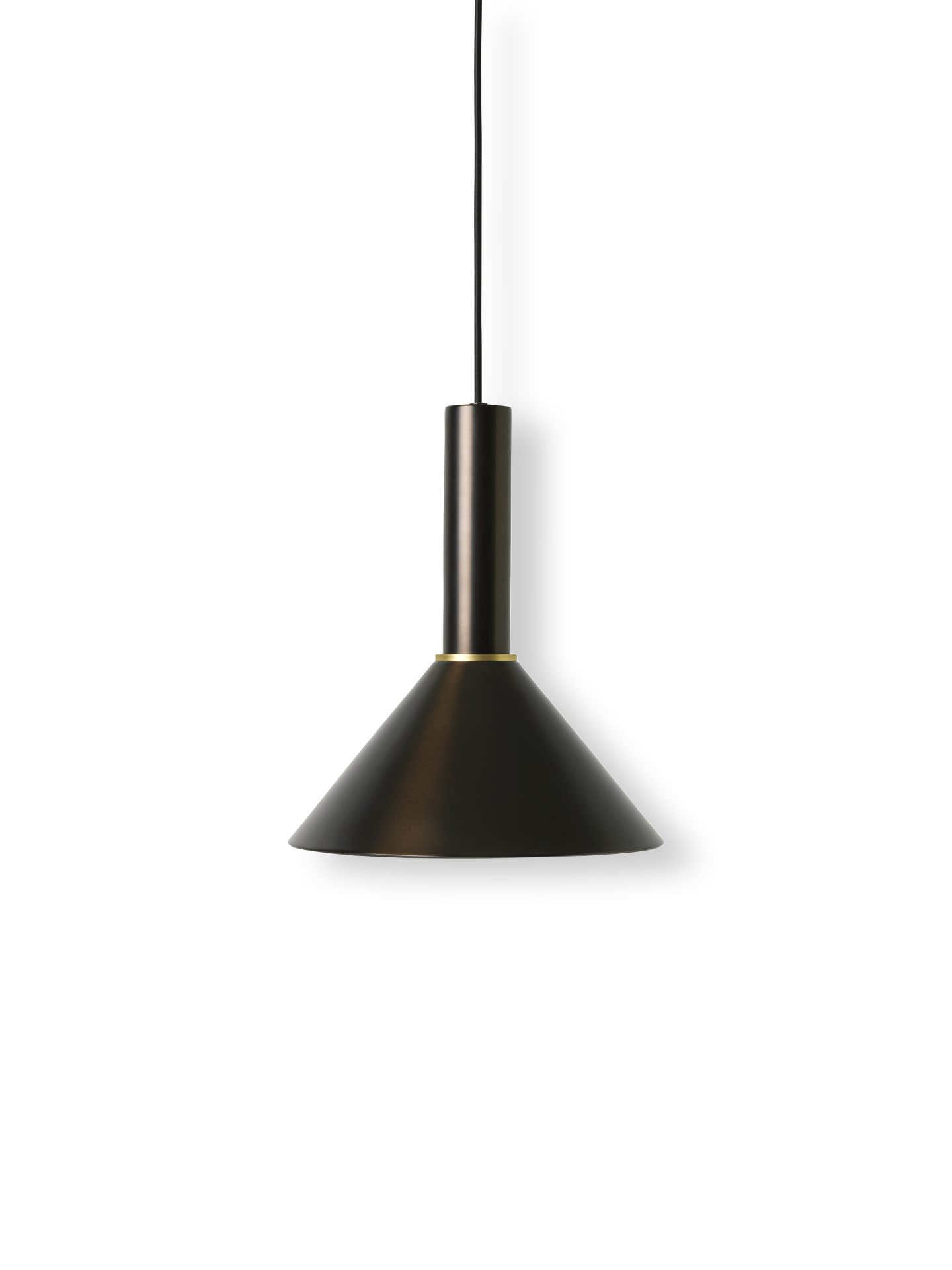 Collect | Cone Shade | Black Brass