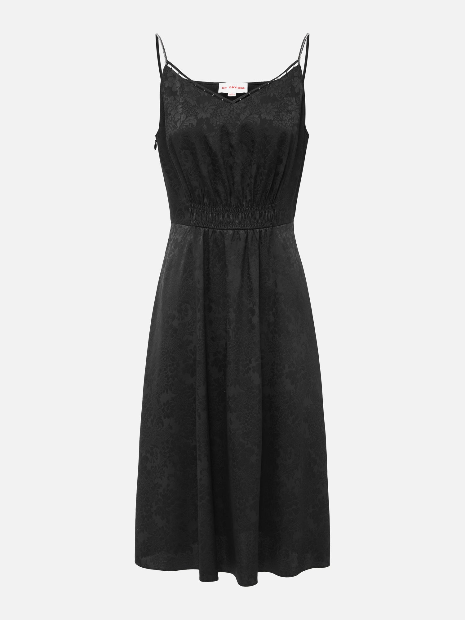 Silk Slip Dress | Black