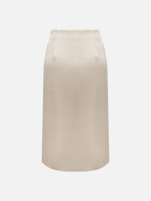 Midi Skirt | Beige