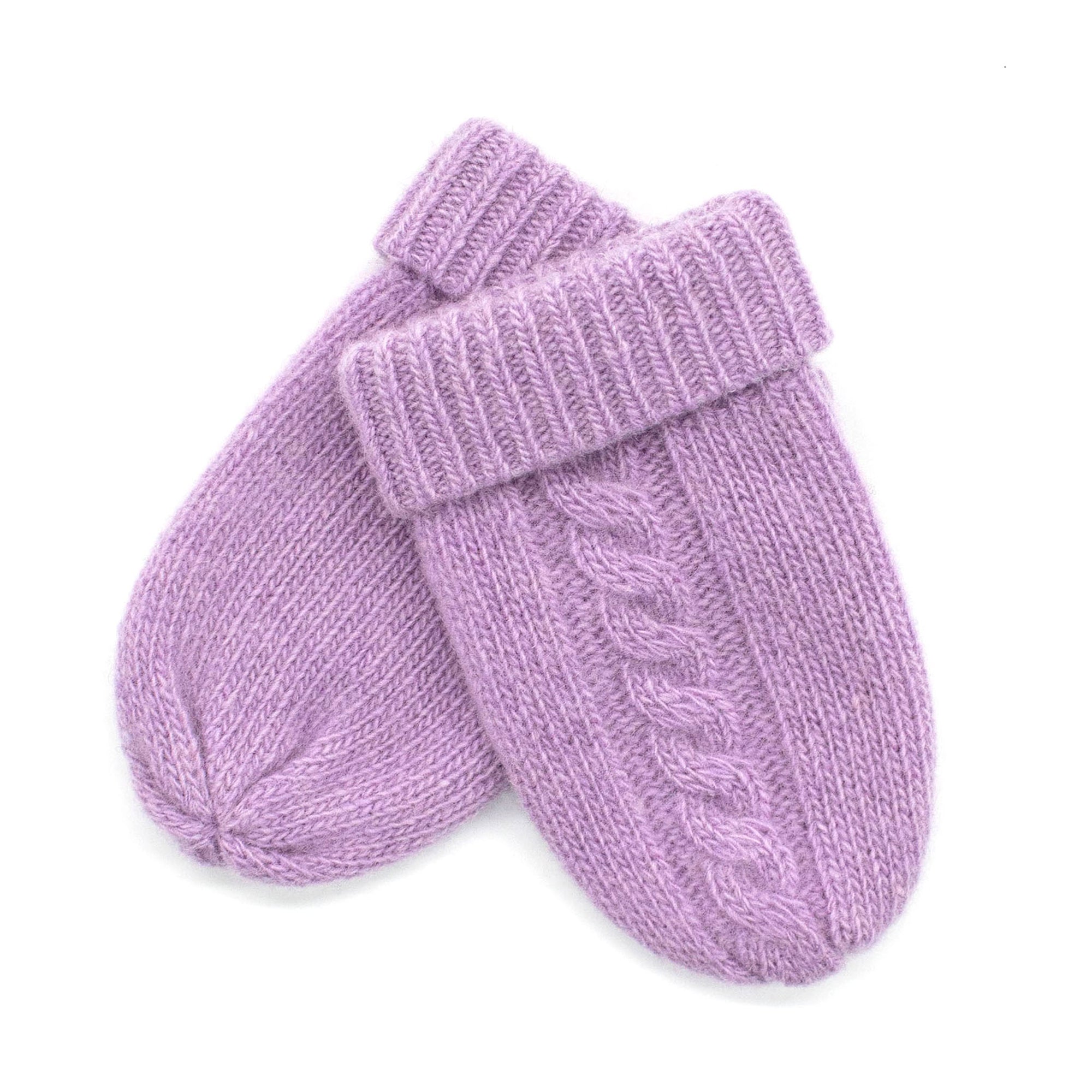 Kids | Cashmere Mitten Gloves | Orchid Mist