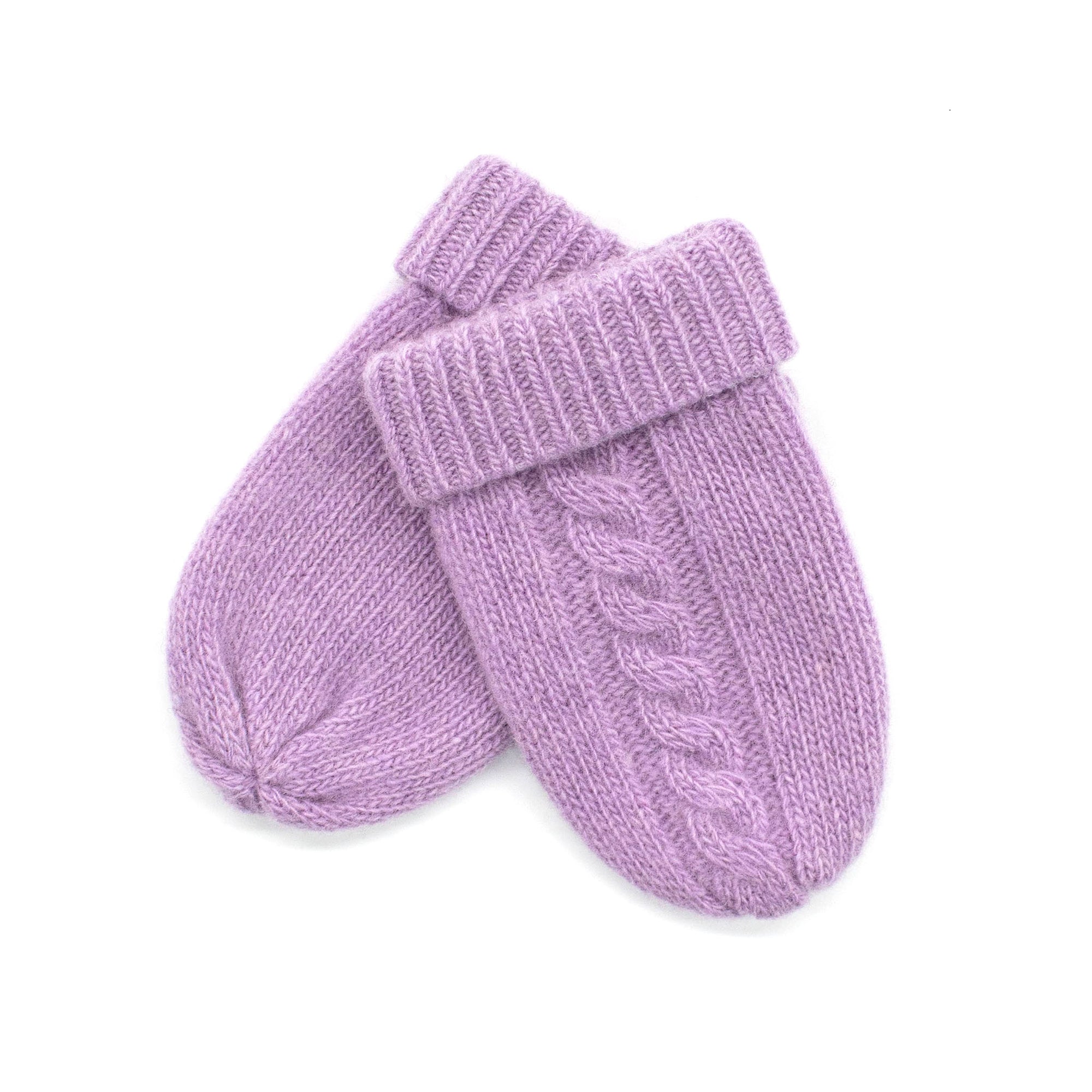 Kids | Cashmere Mitten Gloves | Orchid Mist