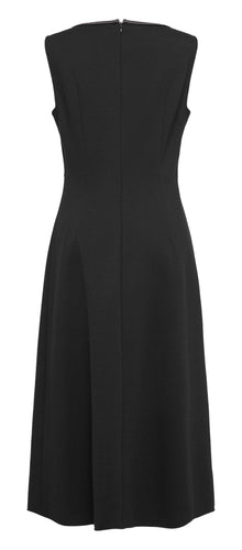 Elegant V-Neck Dress | Black