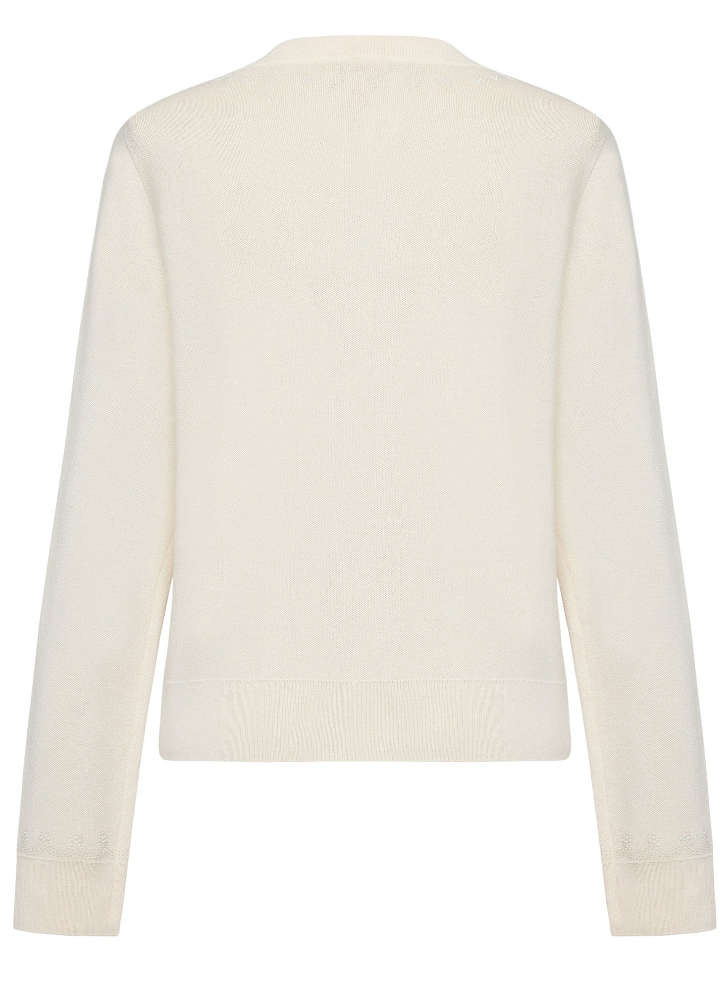 Wool Cashmere Cardigan | Beige