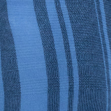 Womens | Cashmere Striped Ruana Shawl | Blue
