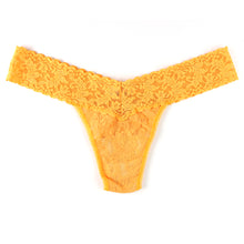 Signature Lace Low Rise Thong | Ginger Shot (Orange)