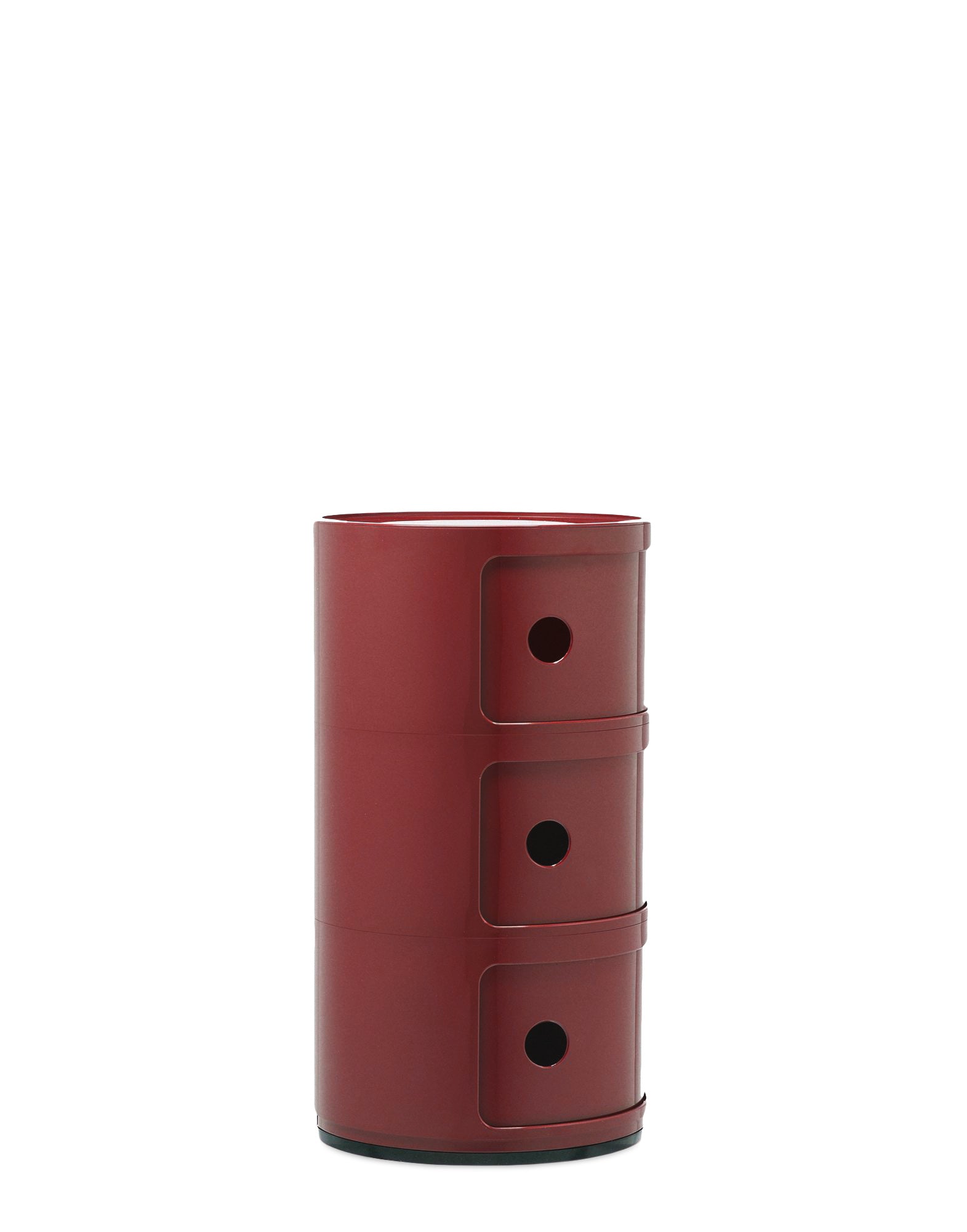 Componibili Classic Storage Unit - 3 Elements | Single | Burgundy