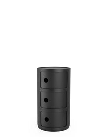 Componibili Recycled Storage Unit - 3 Elements | Single | Black