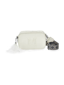Girls | Iconic Logo And Feathers Bag | Cream