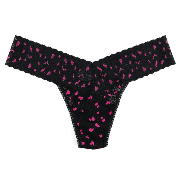 3-Pack Low Rise Thongs | Bring Blueberries/Butterfly Blue - Inner Peace - Black Tulip/Lavender Tea