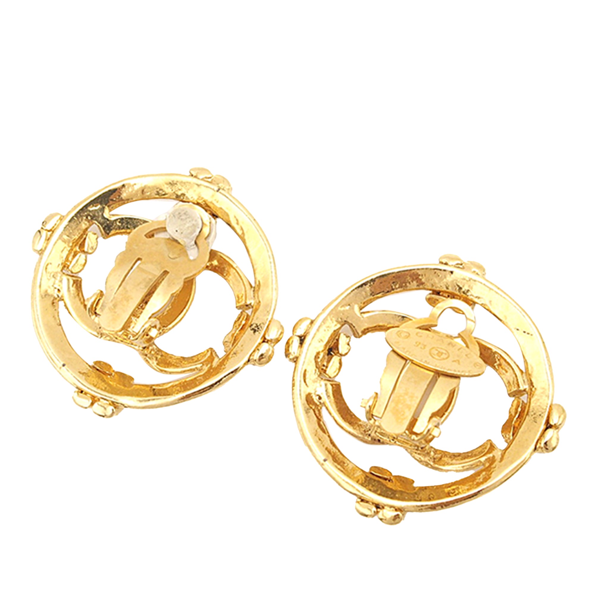 Chanel Pre-Owned CC Clip On Earrings | Women | Gold (V3)