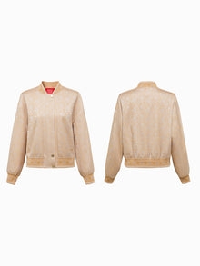 Song Brocade Silk Jacket | Golden