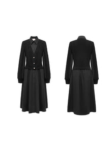 Shirt Dress | Black