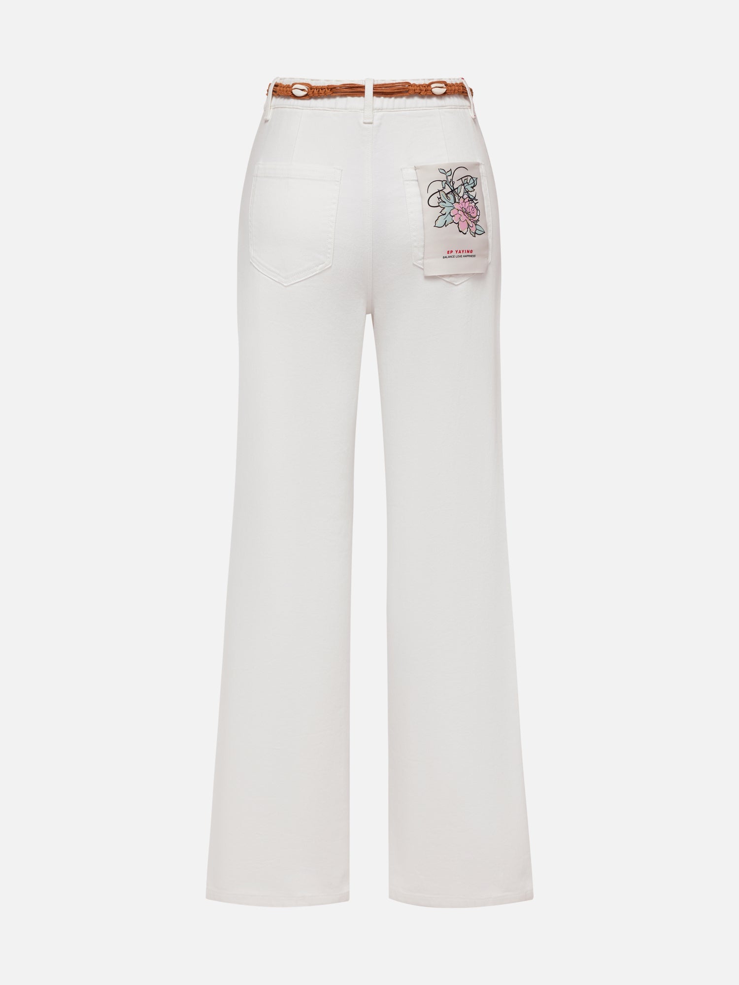 Micro Flare Slimming Jeans | White
