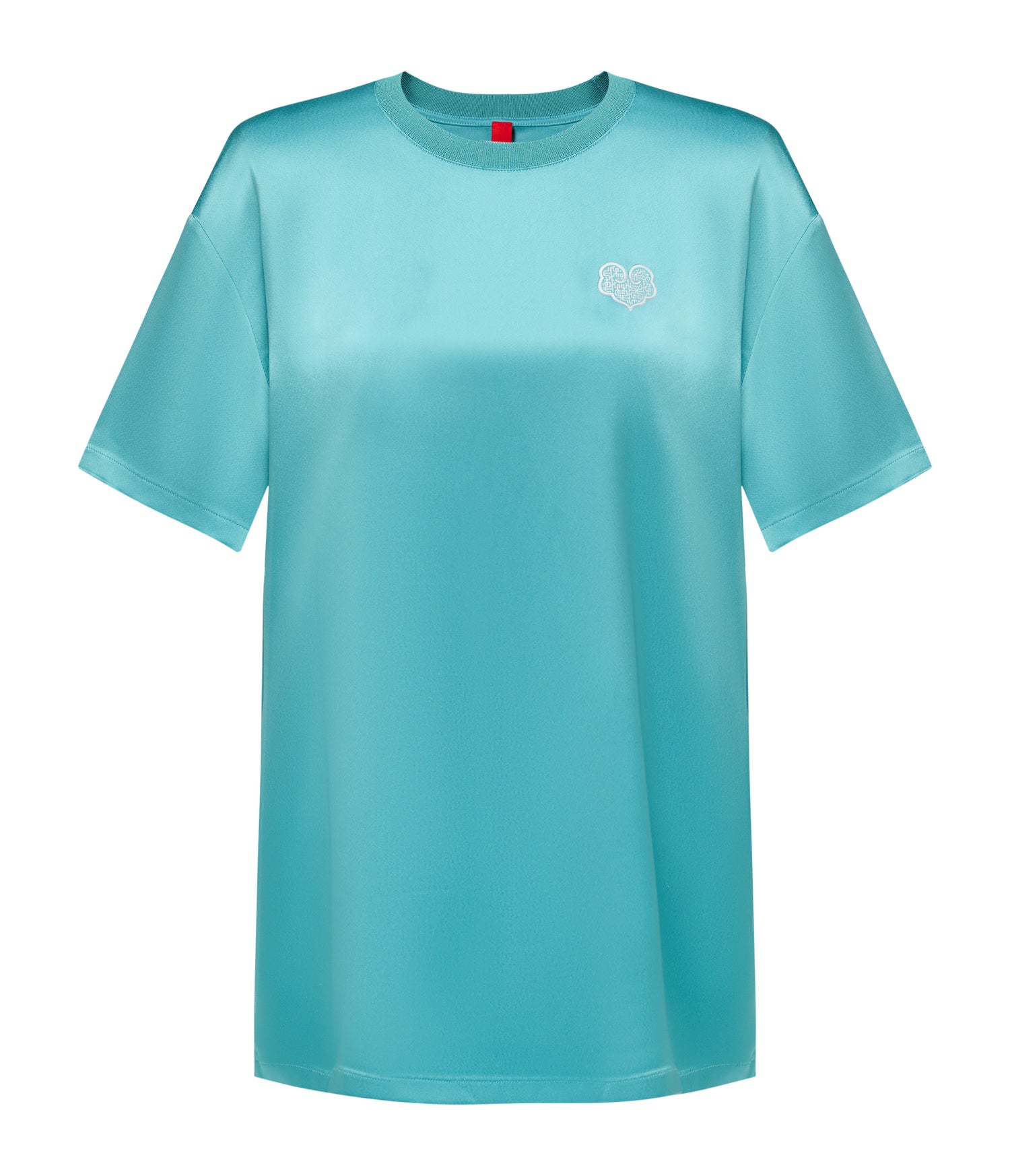 Acetic Acid Square Shoulder T-shirt | Green