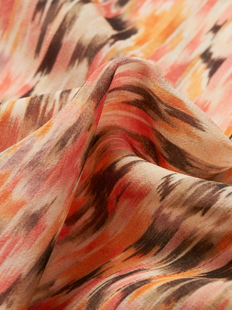 Printed Shirt | Orange
