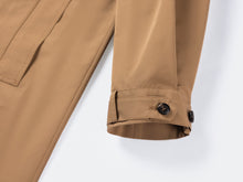 Loose-Fit Trench Coat | Khaki