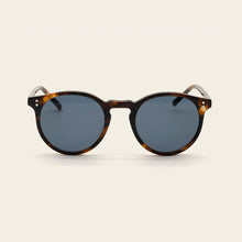 Unisex | Hancock Italian Round Acetate Sunglasses | Medium Tortoise