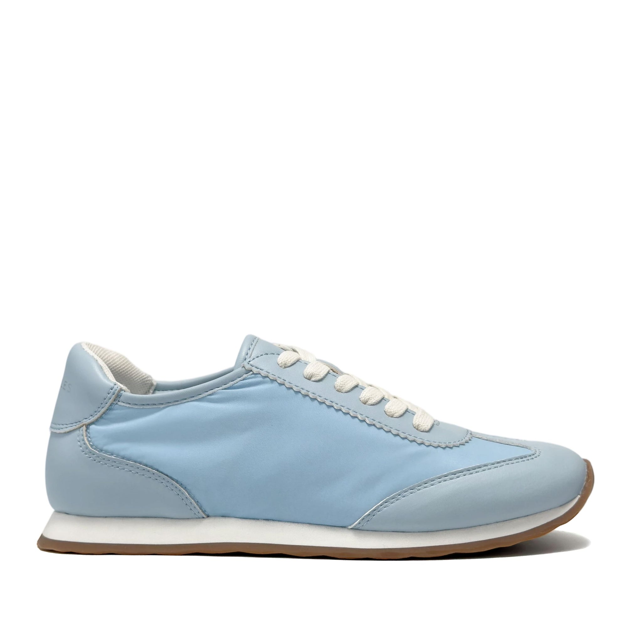 Jeanine Sport Sneaker | Pale Blue Nylon/Faux Nappa