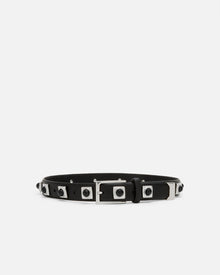 No. 2 Belt | Black-Silver