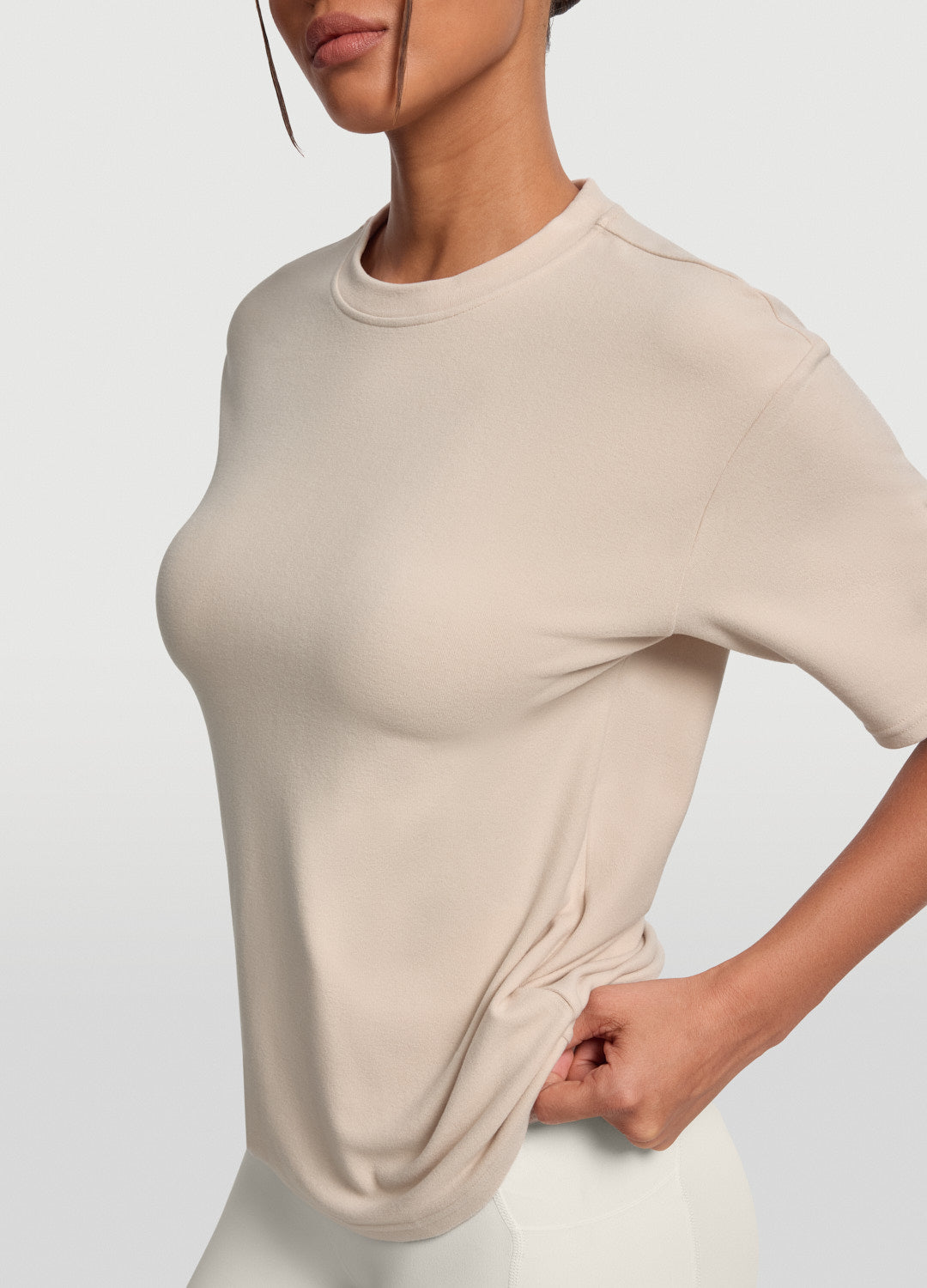 Everyday Relaxed T-Shirt | Oat Milk