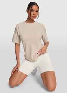 Everyday Relaxed T-Shirt | Oat Milk