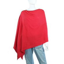 Cowl Neck Poncho | Strawberry