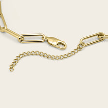 Womens | Large Paperclip Chain Necklace | 18K Gold Vermeil