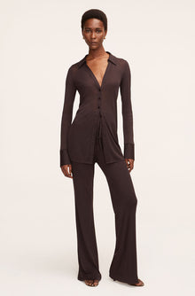 Mesh Pull-On Pant | Walnut