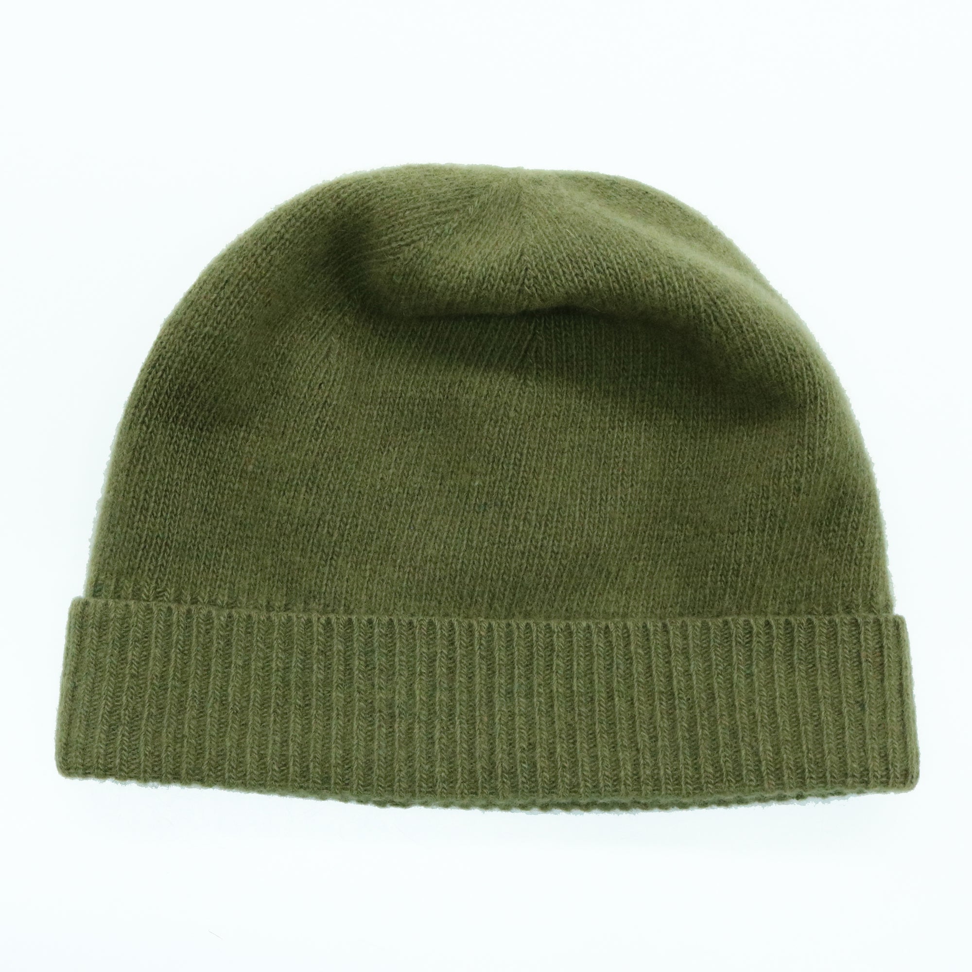 Unisex | Cashmere Beanie | Martini Olive