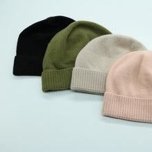 Unisex | Cashmere Beanie | Martini Olive