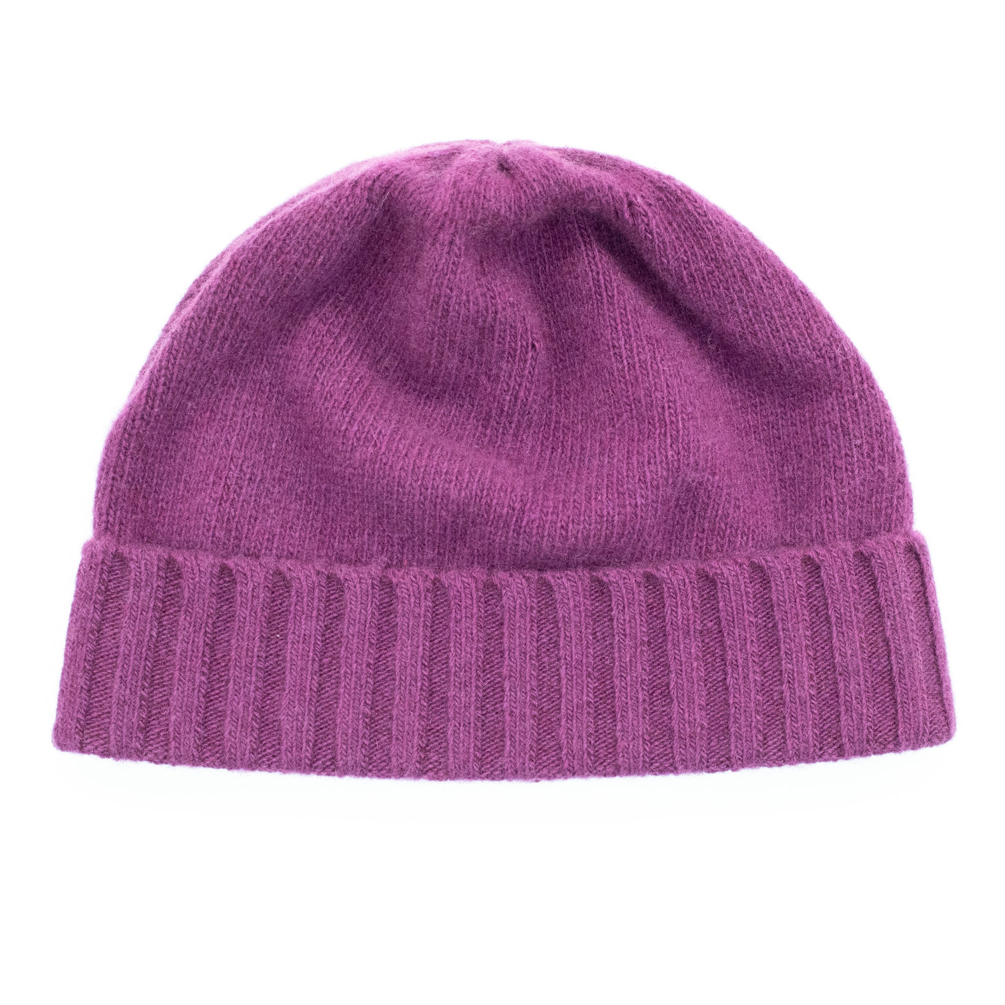 Kids | Cashmere Beanie Hat | SK Damson
