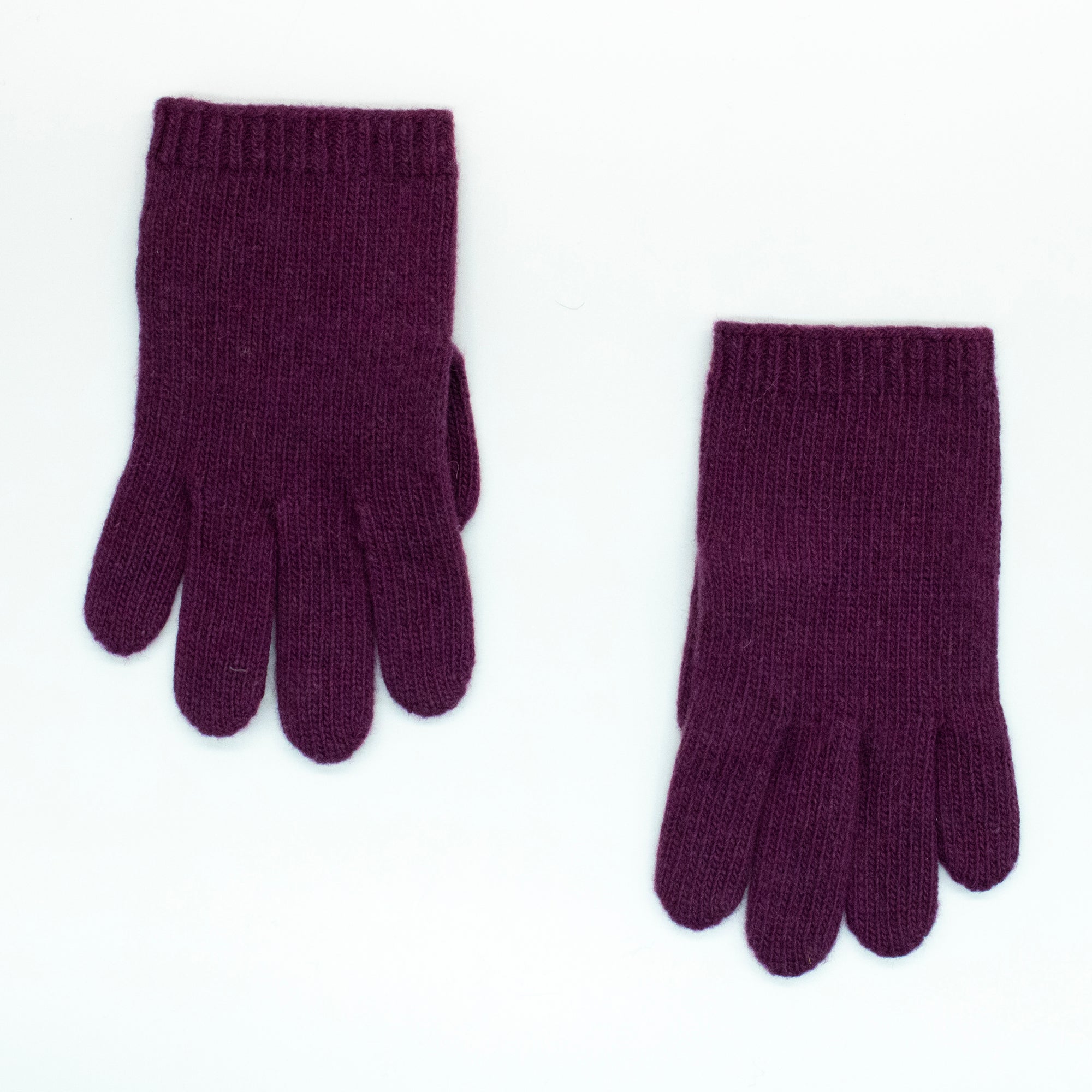 Kids | Cashmere Gloves | SK Damson